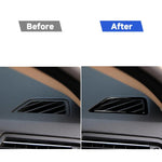 Per BMW Serie 5 F10 2011-2017 Adesivo decorativo per uscita aria strumento auto, guida a sinistra, Instrument Outlet, Left Drive
