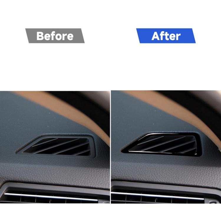 Per BMW Serie 5 F10 2011-2017 Adesivo decorativo per uscita aria strumento auto, guida a sinistra, Instrument Outlet, Left Drive