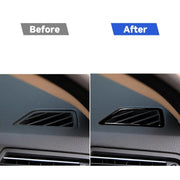 Per BMW Serie 5 F10 2011-2017 Adesivo decorativo per uscita aria strumento auto, guida a sinistra, Instrument Outlet, Left Drive