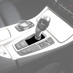 Per BMW Serie 5 F07 F10 F25 F26 / GT X3 X4 2009-2016 Adesivo decorativo con freno a mano per auto sotto il pannello, Guida a destra, Handbrake Below Panel, Right Drive
