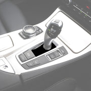 Per BMW Serie 5 F07 F10 F25 F26 / GT X3 X4 2009-2016 Adesivo decorativo con freno a mano per auto sotto il pannello, Guida a destra, Handbrake Below Panel, Right Drive