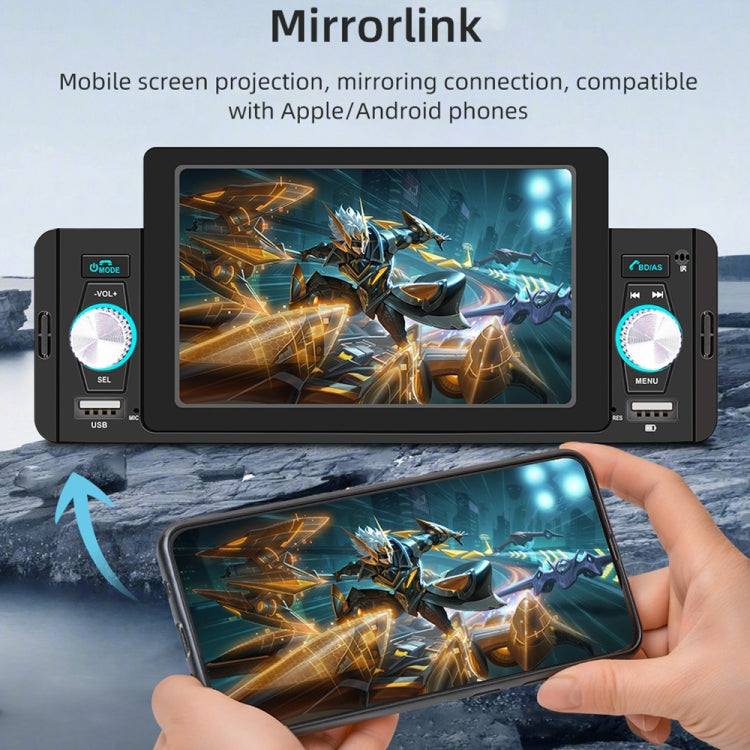 M160W 5 pollici Car Wireless MP5 Player Support Phone Mirror Link / Controllo del volante, M160W