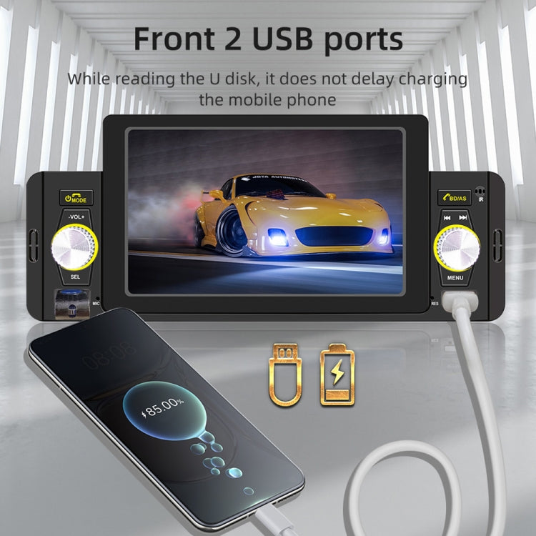 M160W 5 pollici Car Wireless MP5 Player Support Phone Mirror Link / Controllo del volante, M160W