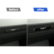 Per BMW Serie 3 E90 2005-2012 2 pezzi Adesivo decorativo portabicchieri per auto, guida a destra e a sinistra universale, Car Cup Holder