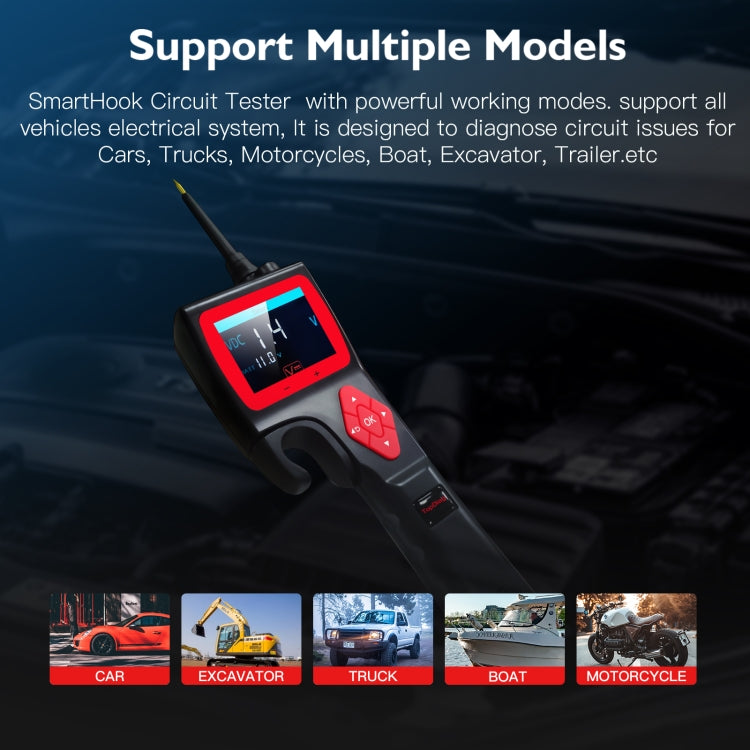 Strumento diagnostico analizzatore intelligente del circuito per auto TopDiag P200, TopDiag P200