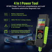 TopDiag BT400 Strumento diagnostico analizzatore intelligente per batteria per auto 4 in 1, TopDiag BT400