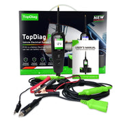 Strumento diagnostico analizzatore intelligente di circuiti per auto TopDiag P100, lunghezza cavo: 2 m, TopDiag P100 2m