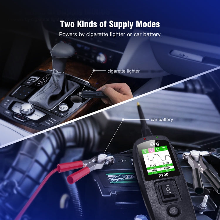 Strumento diagnostico analizzatore intelligente di circuiti per auto TopDiag P100, lunghezza cavo: 2 m, TopDiag P100 2m