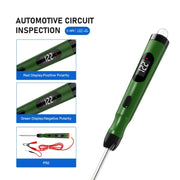 Strumento di misurazione della tensione di carico positivo con display digitale per auto TopDiag P50 con luce, TopDiag P50