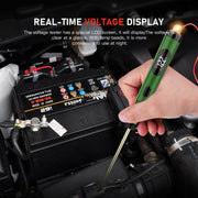 Strumento di misurazione della tensione di carico positivo con display digitale per auto TopDiag P50 con luce, TopDiag P50