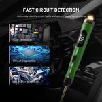 Strumento di misurazione della tensione di carico positivo con display digitale per auto TopDiag P50 con luce, TopDiag P50