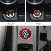 Copertura antipolvere per accendisigari in metallo per auto/moto