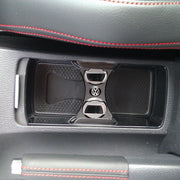 Per Volkswagen Golf GTI MK5 6 / Scirocco / Jetta scatola bracciolo auto portabicchieri apribottiglie, dimensioni: 73x40x3mm