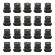 Dadi in ottone per parabrezza universale per moto 20 in 1 M6, M6