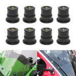 Dadi in ottone per parabrezza universale per moto 20 in 1 M6, M6