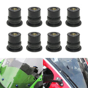 Dadi in ottone per parabrezza universale per moto 20 in 1 M6, M6