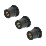 Dadi in ottone per parabrezza universale per moto 20 in 1 M6, M6