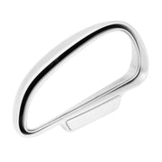 3R-091 Specchio grandangolare regolabile per punto cieco dell'auto, retrovisore sinistro, 3R-091 (Black), 3R-091