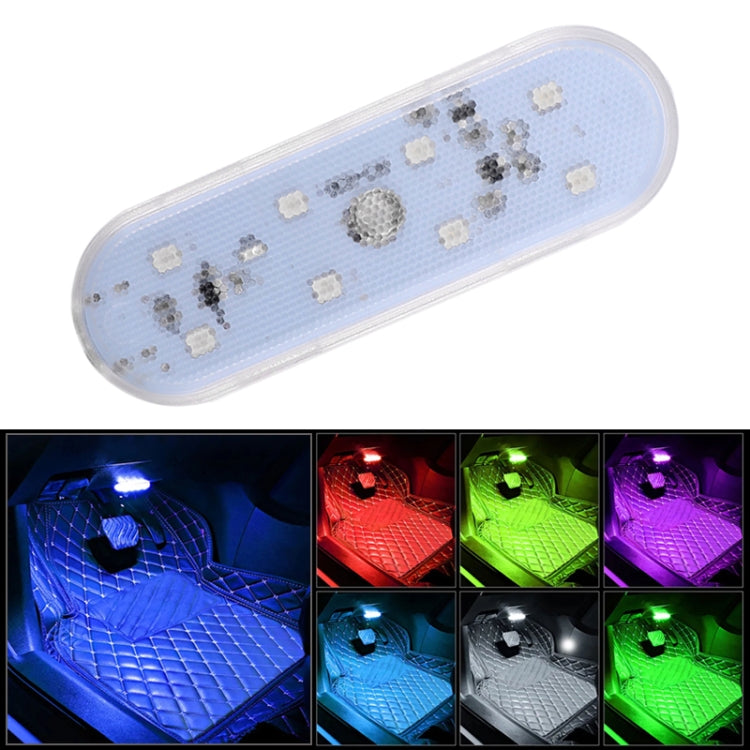 Luce ambientale del piede dell'auto di controllo dell'interruttore tattile colorato USB-C / Type-C, Type-C Colorful