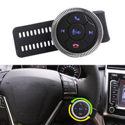 Telecomando universale per volante a forma di cinturino, telecomando multimediale per auto, pulsante wireless, Strap Shape Black, Strap Shape Silver