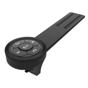 Telecomando universale per volante a forma di cinturino, telecomando multimediale per auto, pulsante wireless, Strap Shape Black, Strap Shape Silver