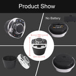 Portabicchieri multifunzionale per auto Pulsante manopola wireless Pulsante volante Telecomando senza luce, without Light