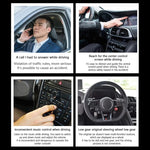Portabicchieri multifunzionale per auto Pulsante manopola wireless Pulsante volante Telecomando senza luce, without Light