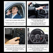 Portabicchieri multifunzionale per auto Pulsante manopola wireless Pulsante volante Telecomando senza luce, without Light