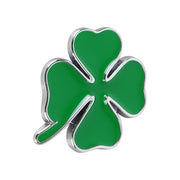 Quadrifoglio simbolo fortuna distintivo etichettatura adesivo styling decorazione auto, dimensioni: 4x3x0,3 cm, Size: 4x3x0.3cm