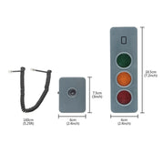 Dispositivo di parcheggio intelligente anticollisione per semaforo a LED per auto