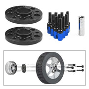 Per Mercedes-Benz Distanziale ruota centrale flangia mozzo ruota modificata per auto da 20 mm con viti M12x1,5, 20mm