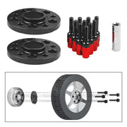 Per Mercedes-Benz Distanziale ruota centrale flangia mozzo ruota modificata per auto da 20 mm con viti M12x1,5, 20mm