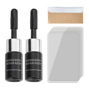 Fluido per la riparazione del parabrezza del finestrino dell'auto, senza vernice, 2 in 1, con strumento, 2 in 1 Repair Fluid (Black), 2 in 1 Repair Fluid (White)