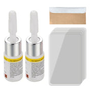 Fluido per la riparazione del parabrezza del finestrino dell'auto, senza vernice, 2 in 1, con strumento, 2 in 1 Repair Fluid (Black), 2 in 1 Repair Fluid (White)