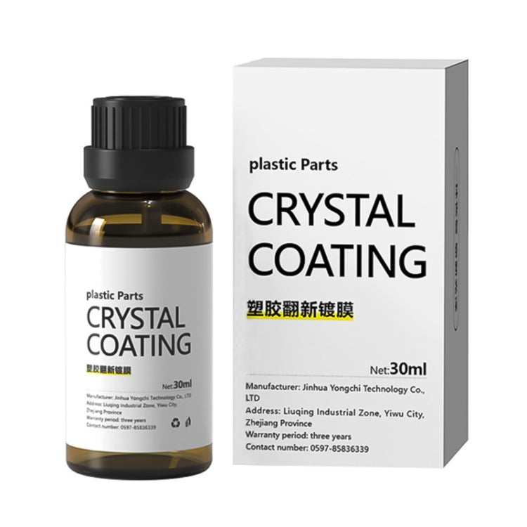 Fluido per il restauro della plastica per la placcatura dei cristalli dell'auto, capacità: 30 ml, 30ml Plastic Refurbishment Fluid