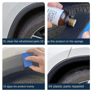 Fluido per il restauro della plastica per la placcatura dei cristalli dell'auto, capacità: 30 ml, 30ml Plastic Refurbishment Fluid