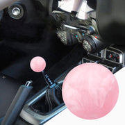 Copertura del cambio della testata dell'ingranaggio a stella in marmo modificata per auto con adattatore, Pink, Green, Light Green, Light Blue, Purple