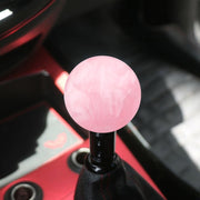 Copertura del cambio della testata dell'ingranaggio a stella in marmo modificata per auto con adattatore, Pink, Green, Light Green, Light Blue, Purple