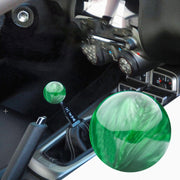 Copertura del cambio della testata dell'ingranaggio a stella in marmo modificata per auto con adattatore, Pink, Green, Light Green, Light Blue, Purple