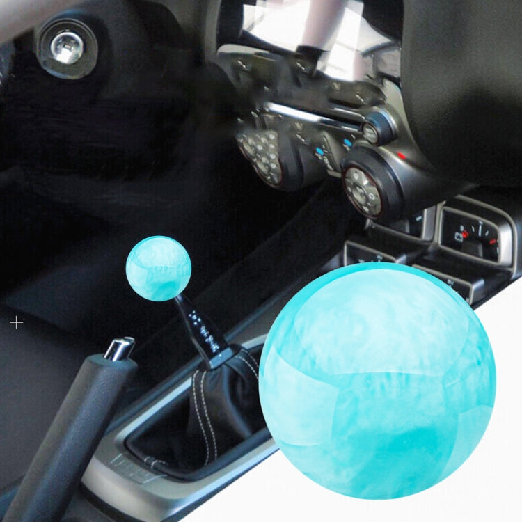 Copertura del cambio della testata dell'ingranaggio a stella in marmo modificata per auto con adattatore, Pink, Green, Light Green, Light Blue, Purple