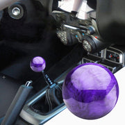Copertura del cambio della testata dell'ingranaggio a stella in marmo modificata per auto con adattatore, Pink, Green, Light Green, Light Blue, Purple