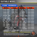 2 pz Per Honda RS150 XRE300 CRF300 X-ADV Moto LED Indicatori di direzione, For Honda RS150