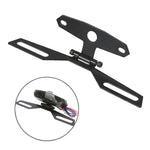 Staffa triangolare per fanale posteriore pieghevole per moto, Folding