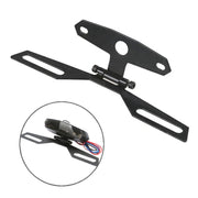 Staffa triangolare per fanale posteriore pieghevole per moto, Folding
