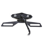 Staffa triangolare per fanale posteriore pieghevole per moto, Folding