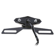 Staffa triangolare per fanale posteriore pieghevole per moto, Folding