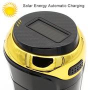 Posacenere creativo per auto N12B Energia solare con luce e copertura per auto, N12B