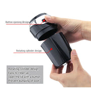 Posacenere creativo per auto N12B Energia solare con luce e copertura per auto, N12B