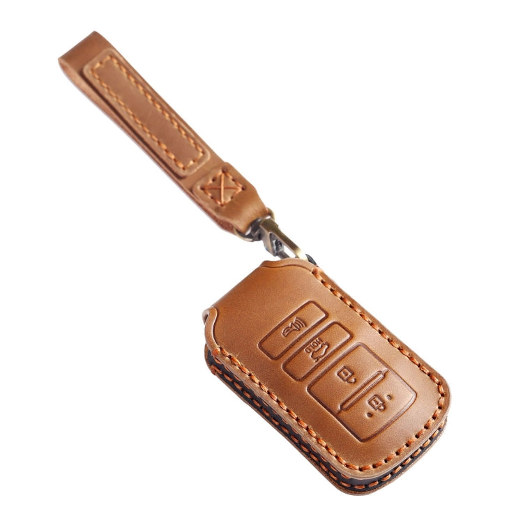 Per Kia K4 Hallmo Custodia protettiva per chiave in pelle di vacchetta per auto, C179