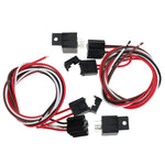 Auto 12V 40A 175-185 Gradi Termostato Doppio Elettrico Ventola di Raffreddamento Cablaggio Kit Sensore Relè, Electric Cooling Fan Wiring Relay